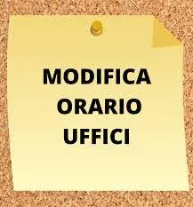 ORARIO UFFICI COMUNALI